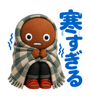 寒すぎる