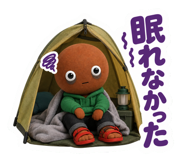 眠れなかった