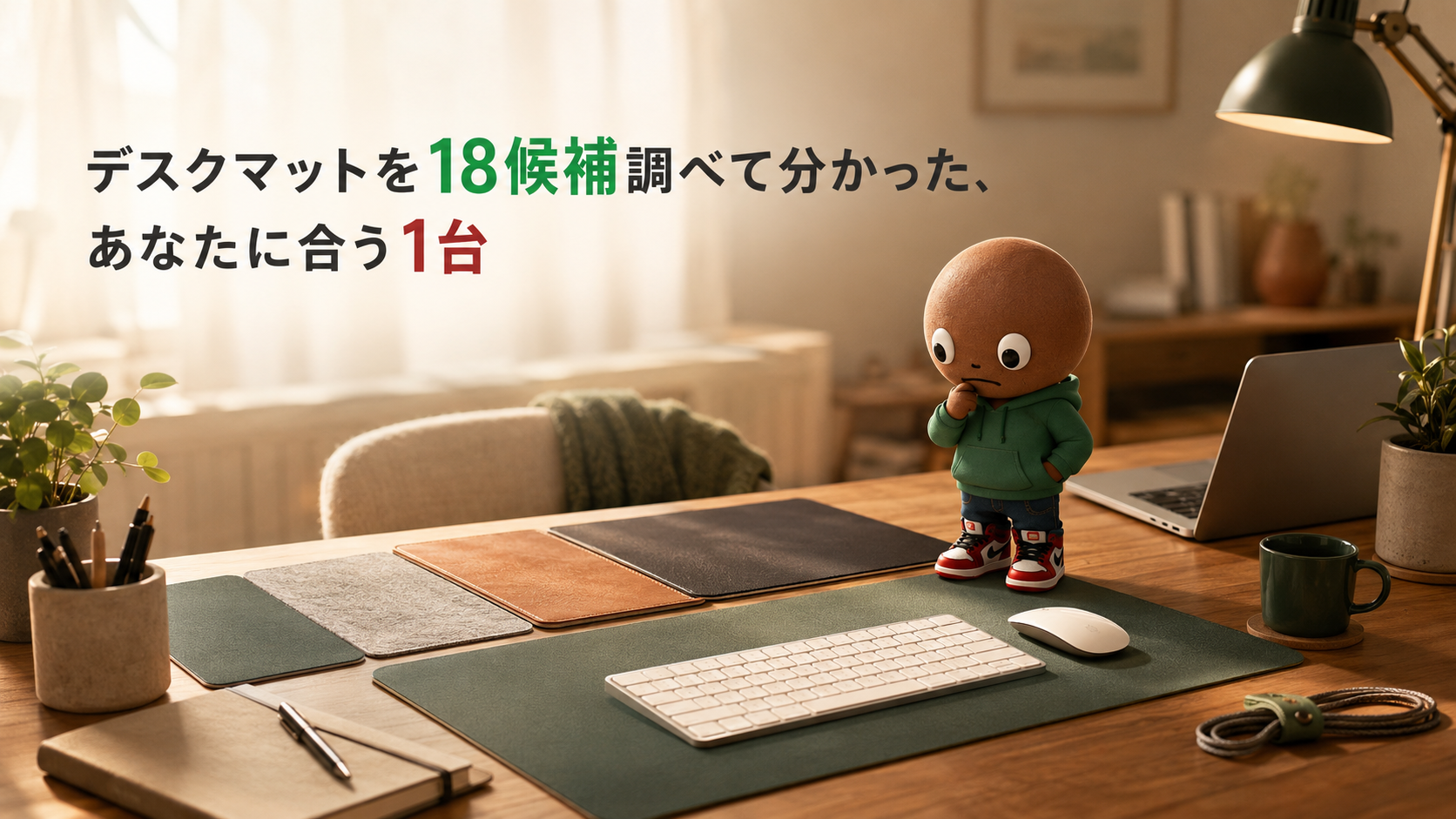 デスクマットを18候補調べて分かった、あなたに合う1台